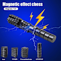 Pikkukuva 3 / 6: 1-set pussel Magnetspel Schackmagneter Stenar Slagbord Brädspel Sociala[HK] A