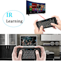 Miniatyrbilde 6 av 8: 2.4Ghz H20 Mini Trådløst Tastatur & Touchpad - 7 Farger Oppladbar Fjernkontroll