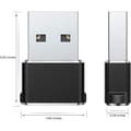 Pikkukuva 2 / 4: 3 kpl USB-USB C -sovitin, Type C naaras - USB A uroslatauskaapelin muunnin