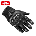 Pikkukuva 1 / 6: Cykelhandskar Andas Full Finger Racing Handskar Utomhussport Skydd Ridning Cross Dirt Motorcykel Handskar Guantes Moto Grå Gray M