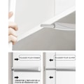 Pikkukuva 4 / 5: Push to Open -vaimennin kaapin ovi Jiayi 2 kpl Magneettisalpa Push Open -kaapin magneettisuljin kaapille Push to Open -järjestelmä laatikon vaimennin