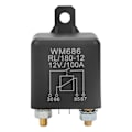 Miniatyrbillede 2 af 5: WM686 100A Normalt åbent kraftigt bilstarterrelæ til styring af batteri TIL/FRA RL/180 DC 12V