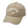 Miniatyrbilde 1 av 3: Taylor Swift cap 1989 broderhatt Retro bomullsmössa Unisex fra fans Khaki