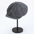 Miniatyrbillede 1 af 5: 2023 Retro Newsboy Kepsar Herr Octagonal Hats Peaky Blinders Newsbo Grey