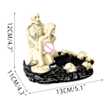 Miniatyrbillede 8 af 8: 16 stk. kærlighedsfad, bladfad, blommeblomstfad, lille seaso