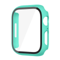 Miniatyrbild 1 av 6: Glas+ Cover För Apple Watch case 9 8 7 6 SE 5 iWatch Tillbehör Skärmskydd Apple Watch Series 45mm 41mm 44mm 40mm 42mm 38mm ljusgrön light green light green 41mm series 7 8 9