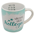 Miniatyrbillede 1 af 2: Bedste Kollega Kaffekrus - Ideel Gave til Arbejdsteamet Multicolor multicolor