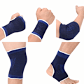 Miniatyrbild 1 av 5: Barn Sportutrustning Handledsskydd Knäskydd Stöd Kompression Armbåge Handflata Skydd Handledsskydd Skyddsutrustning Flickor Pojkar Fotledsskydd Stöd