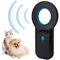 Miniatyrbillede 1 af 5: Kæledyrschipslæser, chipdetektor, RFID-chipslæser scanner 134,2 KHz/125 KHz bærbar chip med OLED-display til ISO11784/11785/FDX-B/EMID-læsere