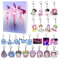 24 st Kpop Demon Hunters Figur Blind Box Anime Spel Ornament A A5 A5