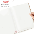 Miniatyrbillede 7 af 7: A4 A6 notesbog Fortykkende stor notesbog Blødt læder Ultratyk vandret linje/tom dagbog notesbog 416 sider/200 sider A6 200 A6 200pages Blank pages