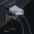 Miniatyrbilde 9 av 10: Trådløs Wifi Router Hylle Oppbevaringsboks Veggmontert ABS Organiz Grå gray