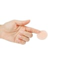 Miniatyrbild 4 av 7: 100 st löpare Nip Protector Nipple Guard Nipple Chafing Pasty Set 3,5 cm Ultra Running