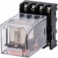 Pikkukuva 2 / 5: MK2P-I AC 220V Kelan DPDT 8-nastainen rele PYF83A pistokeliittimellä