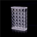 Miniatyrbillede 5 af 5: 24 hullers reagensglasstativ Reagensglasholder Opbevaring Plast La 0 0