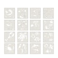 Pikkukuva 1 / 8: Maalausmallinepohjat DIY-askartelu scrapbookingiin, kohokuviointiin ja opetusvälineisiin