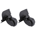 Miniatyrbillede 4 af 11: 2 stk. Universal Swivel Suitcase Bagage udskiftningshjul til kuffert