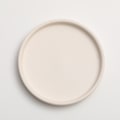 Miniatyrbilde 1 av 11: Keramisk rund blomsterpotte vanntray dekorasjon Morandi pigment brennende base fortykket pute vanntray Vegetarian B 19*2cm (inner diameter 18cm)