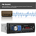 Pikkukuva 4 / 8: Auton 1 DIN -autoradion Bluetooth FM -stereoradio USB SD AUX -audiosoitin Auton elektroniikka Kojelaudan 12-napainen autoradion soitin