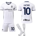 Miniatyrbillede 1 af 2: Inter Milan Børnefodboldtrøje 2024-2025, Nummer 10 Lautaro 18