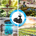 Miniatyrbilde 4 av 7: Fontenepumpe med LED-belysning, vannpumpe for hage