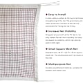 Pikkukuva 2 / 5: Turnaus sulkapalloverkko köysillä (20' x 20')