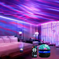 Miniatyrbilde 1 av 7: Nordlys Galaxy Projektorlampe Aurora Projektor Nattlys