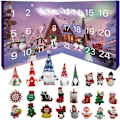 Miniatyrbilde 4 av 7: Adventskalender 2024, Juletellerkalender med 24 Figurer, Bærbar Julegave til Voksne, Barn og Venner 5 gnomes + 19 gadgets