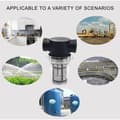 Miniatyrbillede 4 af 4: Pipeline Vandpumpefilter 1\" med 100 Mesh Rustfrit Stålskærm, Inline Mesh Filter til Havevanding