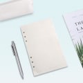 Miniatyrbild 5 av 5: A6 påfyllningspapper, 3-pack 100GSM tjockt påfyllningsbart papper 6-håls fyllmedel Inlägg löst papper 135 ark (270 sidor)