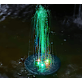 Pikkukuva 2 / 5: Erityisesti suunniteltu ripustettaviin ulkouima-altaisiin, pihan vesivirta-maisemaan kelluviin värikkäisiin aurinkolähteisiin Square fountain 11*11cm