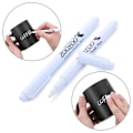 Miniatyrbillede 2 af 10: 5 stk. Hvid flydende kridtpen Black Board Marker Raderbar 5stk