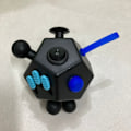 Miniatyrbilde 2 av 7: Anti-Stress Kube Leke for Angstlindring og Depresjonsterapi, Leksak A6 black blue
