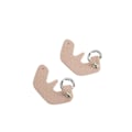 Miniatyrbillede 1 af 8: Longchamp Mini Taske Stropper - Holdbare Transformationstilbehør Light Pink Buckle