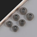 Miniatyrbilde 3 av 8: Pcs In-Ear Ørepropper for Galaxy Buds2 Hodetelefoner Silikon Dekselhette Erstatning SM-R177 Ørepropper Ørepropper Øreputer Svart