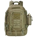 Pikkukuva 1 / 5: 60L Suuri Sotilastaktinen Reppu Armeijan Molle Hyökkäysreppu Miesten Reput Matkustaminen Leirintä Metsästys Vaellus Laajennettava Reppu -1 OD VIHREÄ OD GREEN