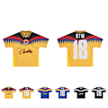 Miniatyrbillede 2 af 3: Corteiz Fodboldtrøje Sportswear T-shirt Pullover Top til Mænd og Kvinder BS