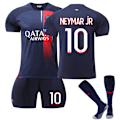 Miniatyrbilde 1 av 5: 23-24 Paris Saint G ermain Barn Fotballtrøye Nr. 10 Neymar 22