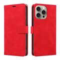 Mobiltelefon läderfodral anti-stöld borste för iPhone red iPhone 14 Pro max\uff086.7\uff09