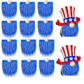 Miniatyrbild 1 av 11: Rund träkula DIY handgjord dvärg dvärg prydnader ny produkt Royal blue