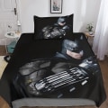 Pikkukuva 1 / 5: Batman-kuvullinen sarja, makuuhuoneen sisustus, yksinkertainen pussilakana 135*200 CM Double200x200cm
