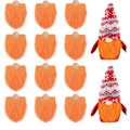 Pikkukuva 1 / 11: Pyöreä puinen pallo DIY käsintehty kääpiö kääpiö koristeet uusi tuote Orange