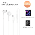 Pikkukuva 2 / 11: USB-C Type C -kuulokkeet johdolla Phone 15/15Plus/15Pro -puhelimelle, In-Ear -kuulokkeet Android-laitteille, kuulokemikrofoni puhelimelle