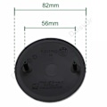 Miniatyrbilde 4 av 6: BM-W Emblem Panserlogo for Thunder all black 82MM hood