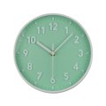 Miniatyrbild 2 av 3: Modern Enkel Väggklocka 8 Tum Godisfärg Tyst För Tidsklockor Prydnader För Hem Sovrum Sovsal Vardagsrum Dekoration Mint green