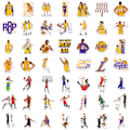 Pikkukuva 3 / 8: Nba-supertähti Kobe Black Mamba -tarrat, 200 kpl, vedenpitävät ja UV-kestävät, täydelliset kaikille tavaroillesi