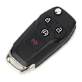 Miniatyrbillede 8 af 8: Erstatnings Fjernbetjeningsnøgle 4 Knapper 902MHz N5FA08TDA til Ford F150 2015-2020 0.1