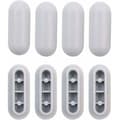 4 st Universal Toalettsits Buffert Universal Toalettsits Buffert Kit Plast Toalettsits Bumper Ersättning