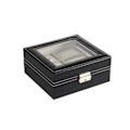 Miniatyrbild 3 av 5: Klockbox / Klocklåda / Urbox för 6 klockor Svart