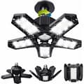 Rea - LED garagebelysning - 120 W - 12000 lm - Verkstadslampa - Formbara taklampor - E26/E27 paneler - 1 lampa